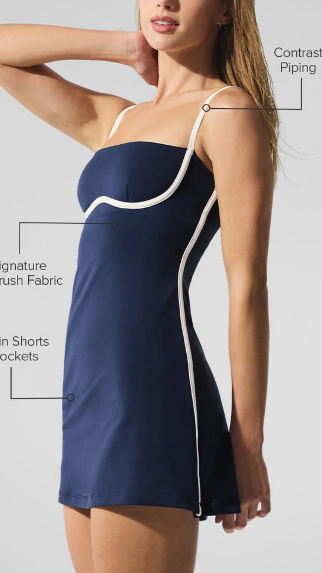 Blue dress