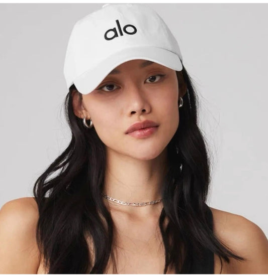 Black and white cap