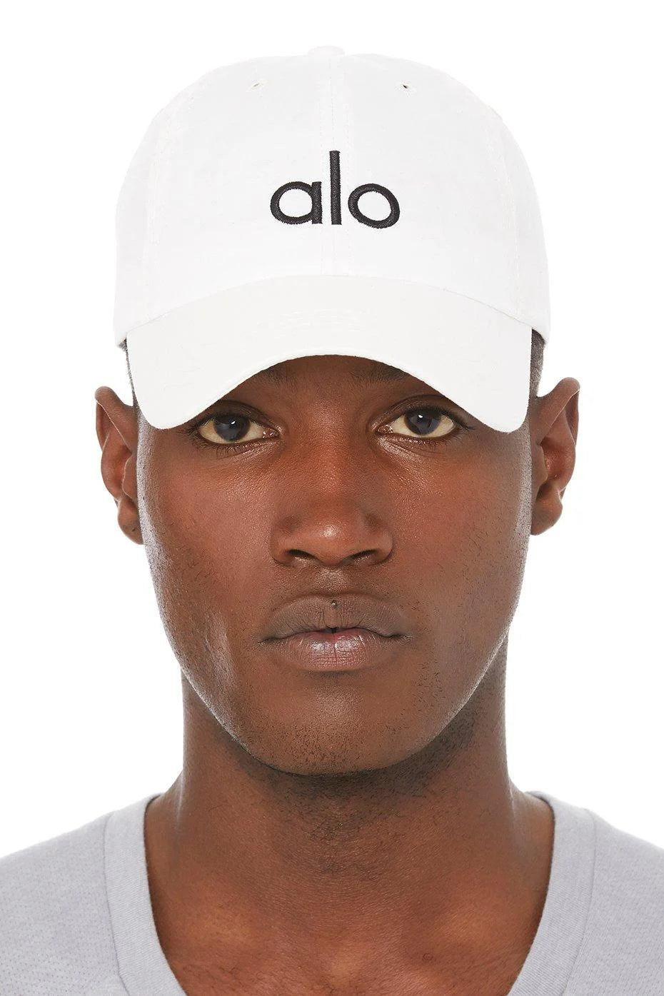 Black and white cap