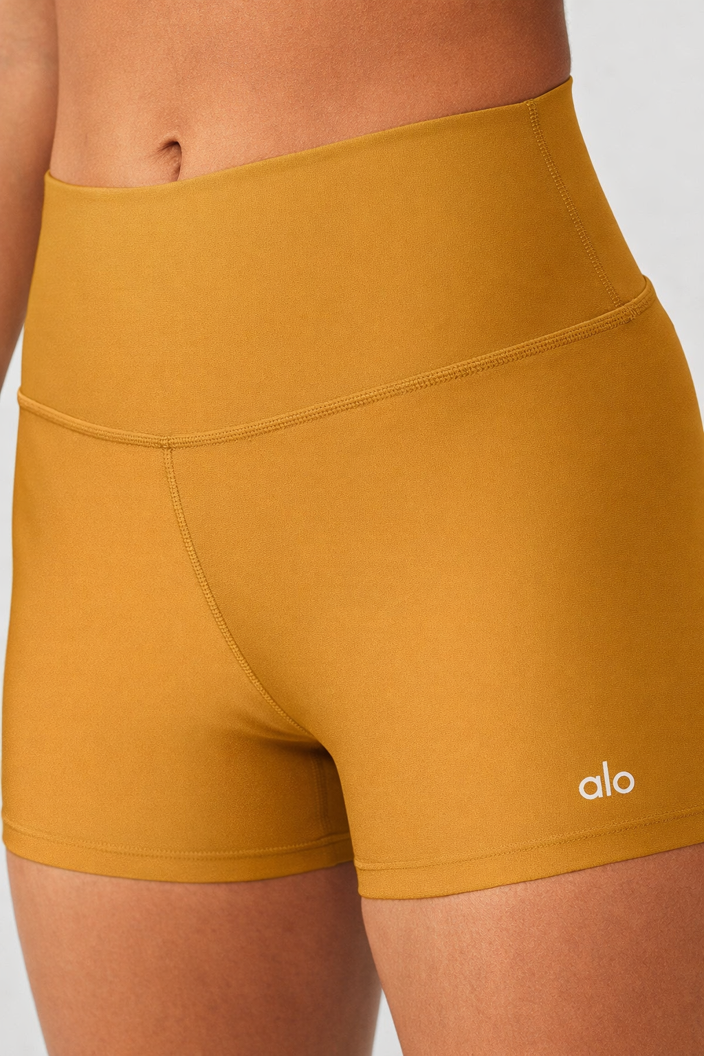 Yellow Compression Sports Biker