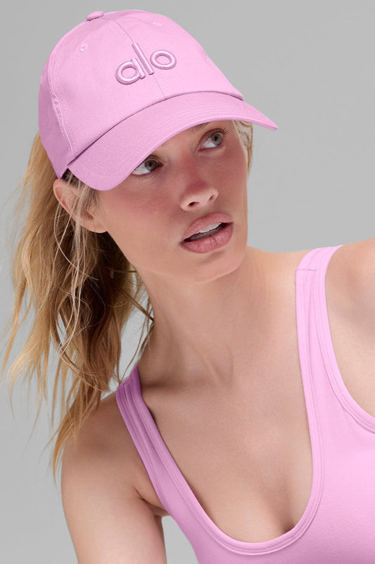 Pink baby cap