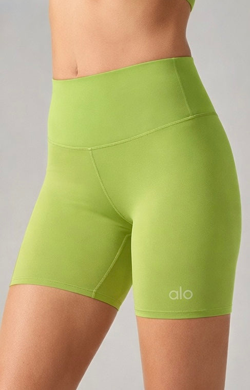 Green Compression Sports Biker
