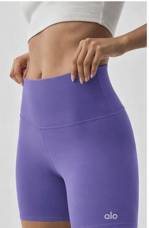 Purple Compression Sports Biker
