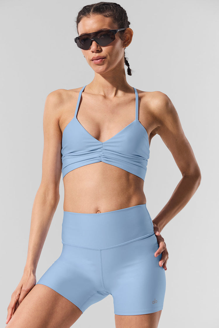 Sky blue Compression Sports Biker