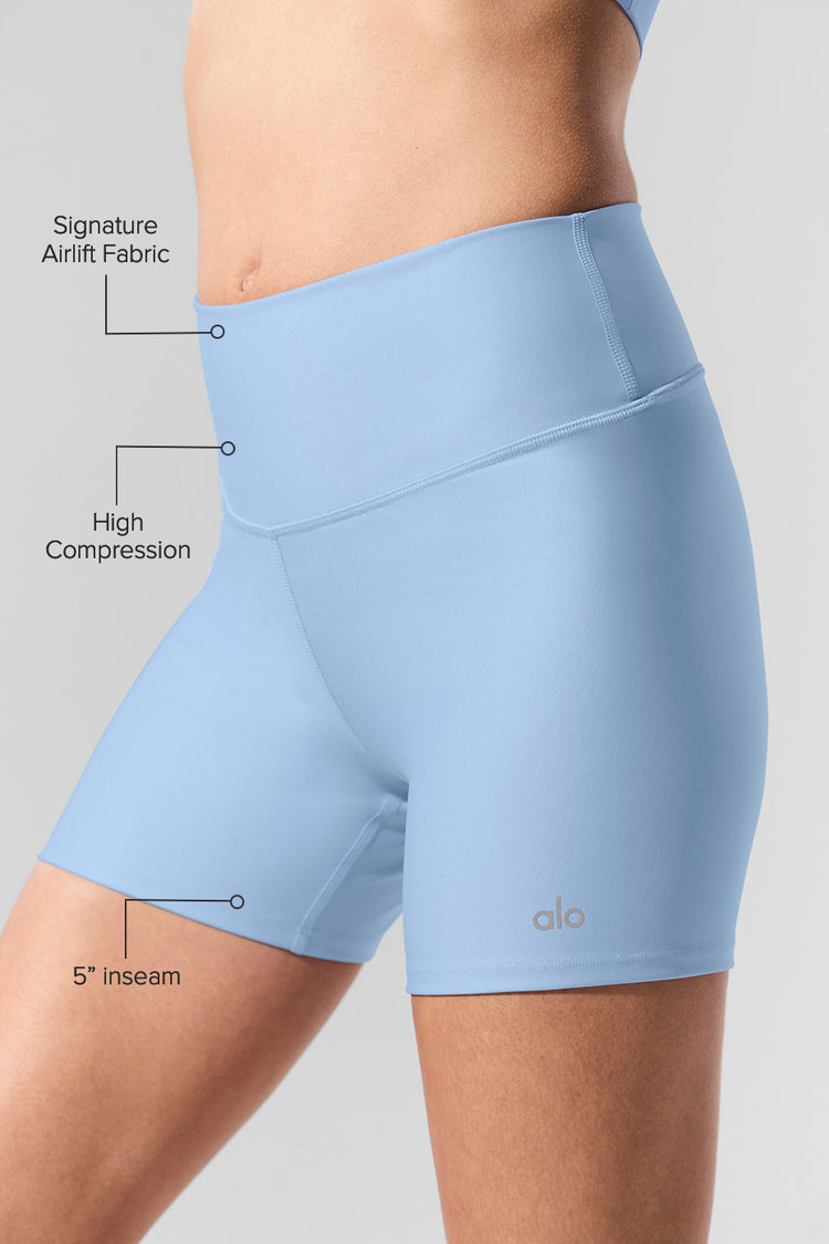 Sky blue Compression Sports Biker