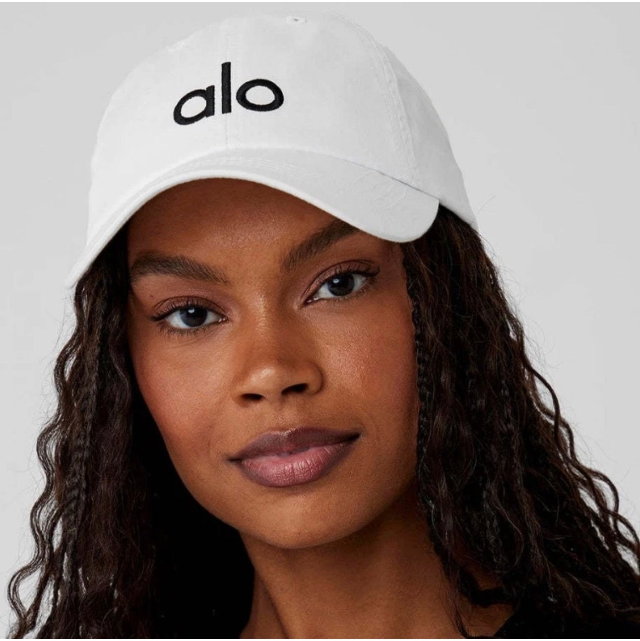 Black and white cap