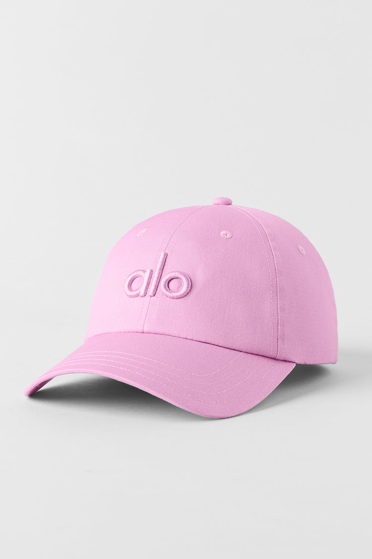 Pink baby cap