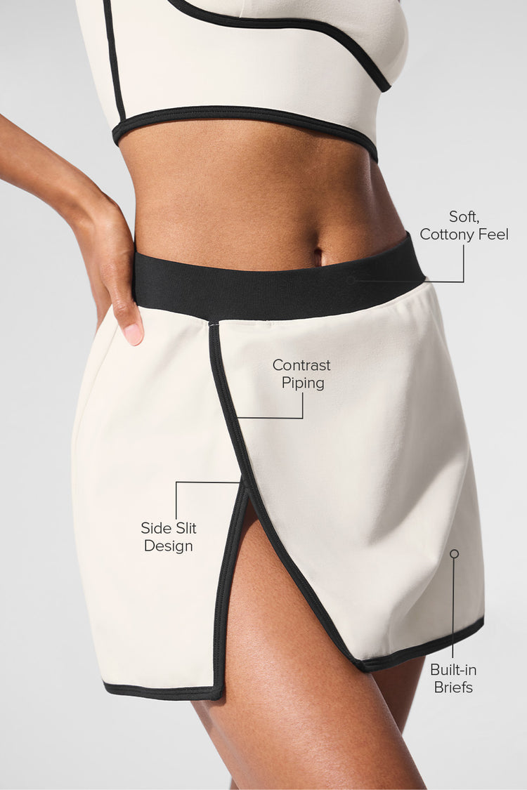 White short skirt set 001